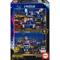 EDUCA Puzzle Batwheels 2x48 dílků