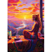 ART PUZZLE Puzzle Blažený výhled 1000 dílků