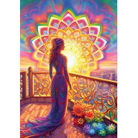 ART PUZZLE Puzzle Božský západ slunce 1000 dílků
