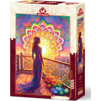 ART PUZZLE Puzzle Božský západ slunce 1000 dílků