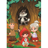 ART PUZZLE Puzzle Červená Karkulka 50 dílků