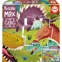 EDUCA Puzzle Dinosauři 28 dílků