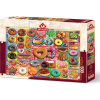 ART PUZZLE Puzzle Donuty 500 dílků