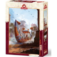 ART PUZZLE Puzzle Faraonova loď 1000 dílků