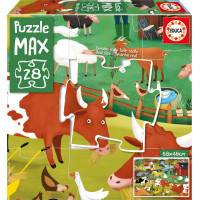 EDUCA Puzzle Farma 28 dílků