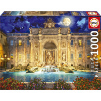 EDUCA Puzzle Fontána Di Trevi, Řím 1000 dílků