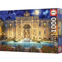EDUCA Puzzle Fontána Di Trevi, Řím 1000 dílků