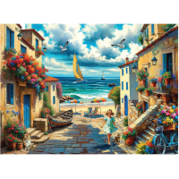 ANATOLIAN Puzzle Líbezná vesnička 1000 dílků