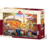 ART PUZZLE Puzzle Lunapark v Paříži 2000 dílků