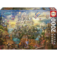 EDUCA Puzzle Město snů 2000 dílků