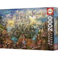 EDUCA Puzzle Město snů 2000 dílků