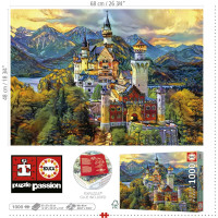EDUCA Puzzle Neuschwanstein 1000 dílků