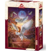ART PUZZLE Puzzle Noční sovy 1000 dílků