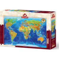 ART PUZZLE Puzzle Politická mapa světa 2000 dílků