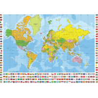 ANATOLIAN Puzzle Politická mapa světa XL 700 dílků
