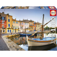 EDUCA Puzzle Přístav v Martigues, Francie 1000 dílků