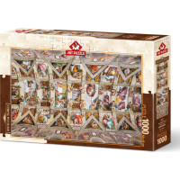 ART PUZZLE Puzzle Sixtinská kaple 1000 dílků