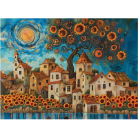 ANATOLIAN Puzzle Slunečnice 1000 dílků