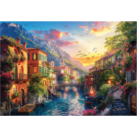 ANATOLIAN Puzzle Středomořské městečko 2000 dílků