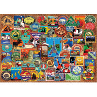 ART PUZZLE Puzzle Světový cestovatel 1500 dílků