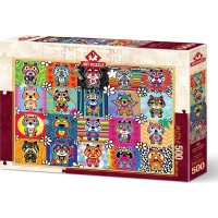 ART PUZZLE Puzzle Tantan a Momo 500 dílků