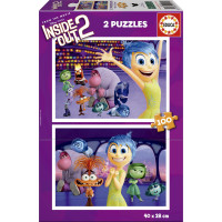 EDUCA Puzzle V hlavě 2, 2x100 dílků
