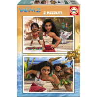 EDUCA Puzzle Vaiana 2, 2x100 dílků