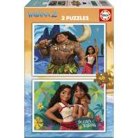 EDUCA Puzzle Vaiana 2, 2x48 dílků