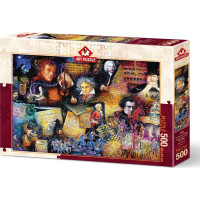 ART PUZZLE Puzzle Významní skladatelé 500 dílků