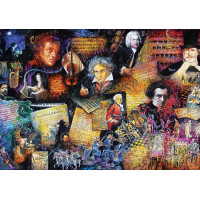 ART PUZZLE Puzzle Významní skladatelé 500 dílků