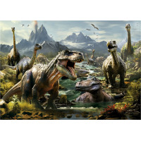 EDUCA Puzzle Zuřiví dinosauři 1000 dílků