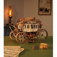 ROBOTIME Rokr 3D dřevěné puzzle Dostavník 199 dílků