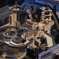 ROBOTIME Rokr 3D dřevěné puzzle Kosmodrom 472 dílků