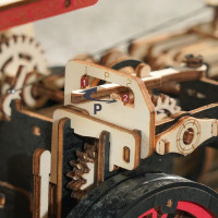 ROBOTIME Rokr 3D dřevěné puzzle Parní stroj 469 dílků
