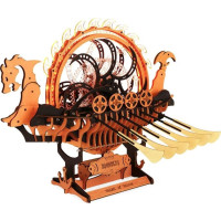 ROBOTIME Rokr 3D dřevěné puzzle Vikingská dračí loď 229 dílků