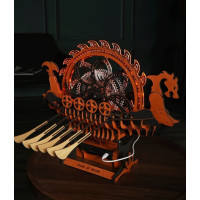 ROBOTIME Rokr 3D dřevěné puzzle Vikingská dračí loď 229 dílků
