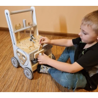 Dřevěná dílna 3v1