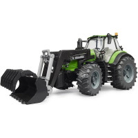 Bruder Traktor Deutz-Fahr 8280 TTV s čelním nakladačem