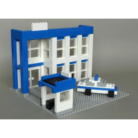 L-W Toys Policejní set 500 ks těžký