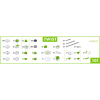 RAVENSBURGER GraviTrax Akční set Twist