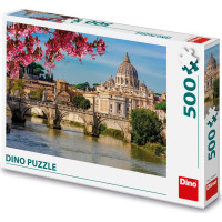DINO Puzzle Bazilika svatého Petra 500 dílků