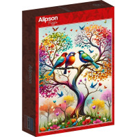 ALIPSON Puzzle Duhový strom 500 dílků