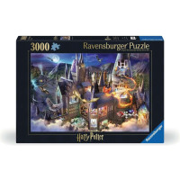 RAVENSBURGER Puzzle Harry Potter: Bradavický hrad 3000 dílků