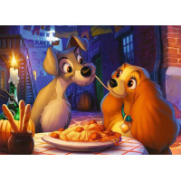 RAVENSBURGER Puzzle Lady a Tramp 1000 dílků