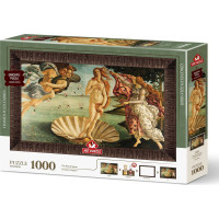 ART PUZZLE Puzzle s rámem a lepidlem 3v1 Zrození Venuše 1000 dílků