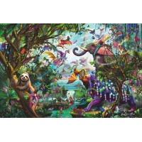 RAVENSBURGER Puzzle Tropičtí draci 4000 dílků
