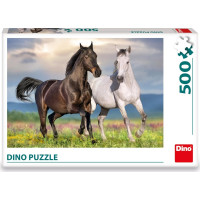 DINO Puzzle Zamilovaní koně 500 dílků