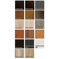 Televizní stolek MODERN - 150x40x35 cm - s madly a nohami, barva: wenge tmavá