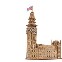 UGEARS 3D puzzle Big Ben 63 dílků