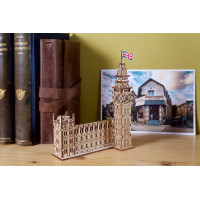 UGEARS 3D puzzle Big Ben 63 dílků